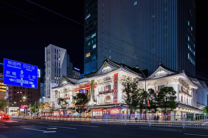 Japanese Traditional Performing Kabuki & Ginza Walking Tour - Booking Information