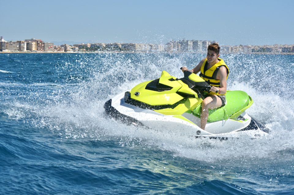 Jet Ski Tour Without a License From Torrevieja. - Important Information