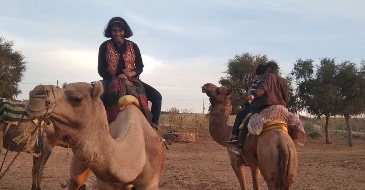 Jodhpur: Desert Jeep Safari and Camel Safari With Food - Itinerary and Activities