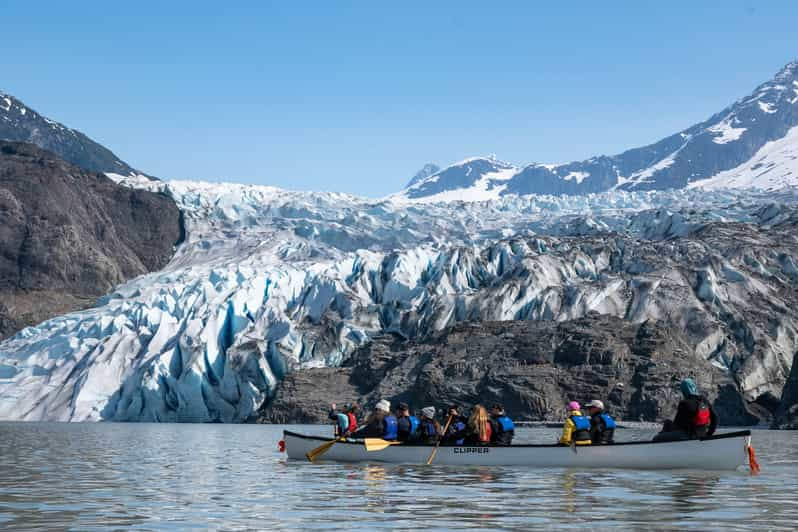 Juneau: Mendenhall Glacier Lake Canoe Day Trip and Hike - Experience Highlights