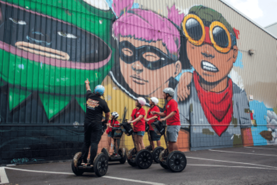 Kakaako Waterfront Park & Wall Art Mural Segway Tour - Unique Features of Kakaako