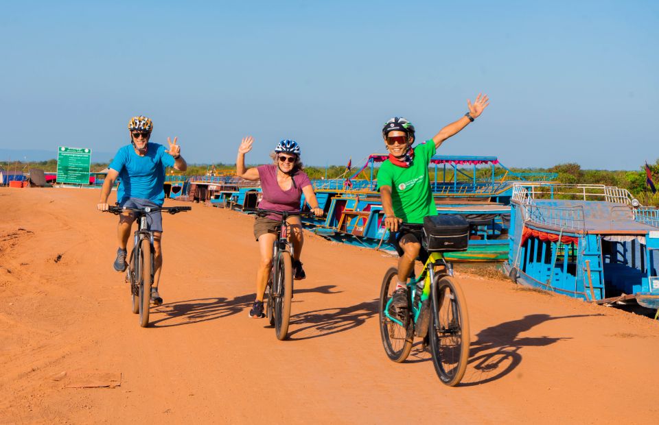 Kampong Phluk: Floating Village Bike Tour and Sunset Cruise - Detailed Itinerary