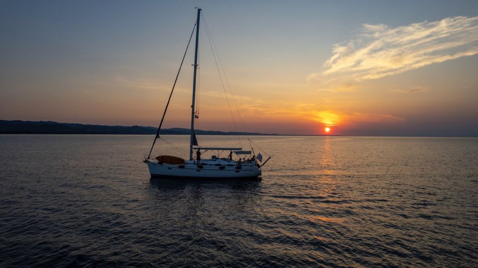 Kassandra: Private Sunset Sailing Cruise With Wine & Fruit - Itinerary and Highlights