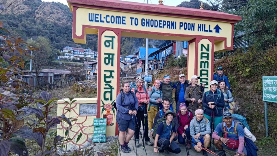 Kathmandu: 2-Day Short&Sweet Ghorepani Poon Hill Guided Trek - Detailed Itinerary