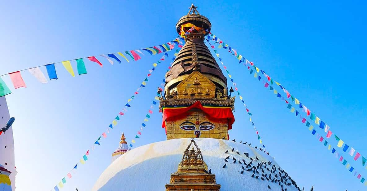 Kathmandu: 7 UNESCO Heritage Sites Day Tour Nepal - Swayambhunath Temple