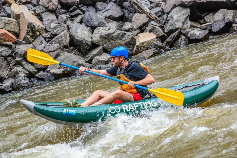 Kayak the Gorgeous Upper Colorado River - Guided 1/2 Day - Itinerary Details