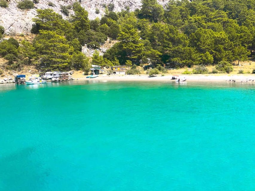 Kemer Porto Genoese-Sazak Bays Boat Trip With Mud Baths - Itinerary and Highlights