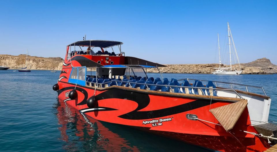 Kiotari, Lardos, Lindos: High Speed Boat Trip to Rhodes Town - Itinerary and Highlights