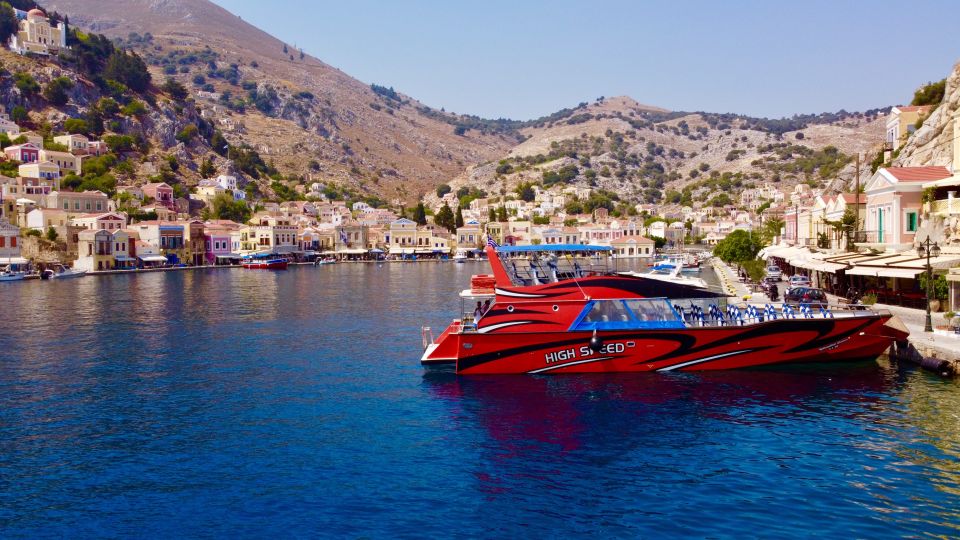 Kiotari, Lardos, Pefkos, & Lindos: Speedboat to Symi Island - Itinerary Details