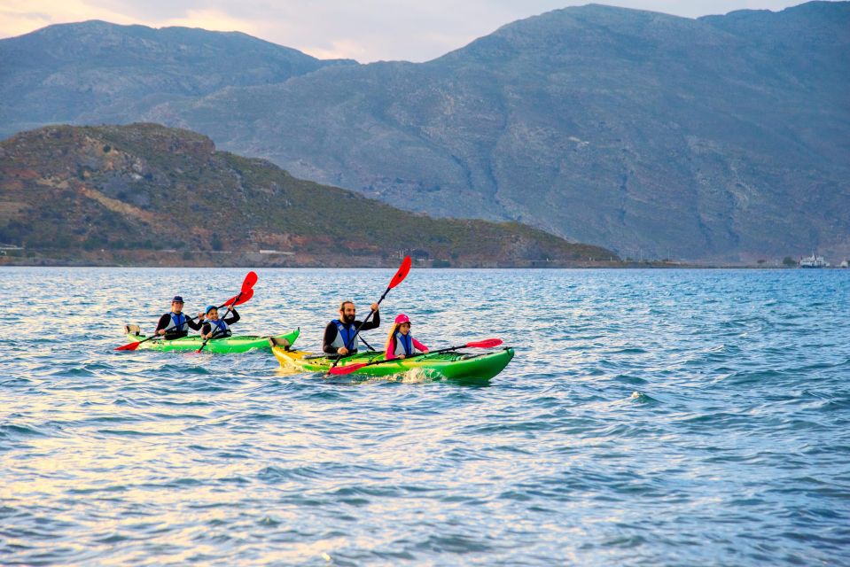 Kissamos: Sea Kayak Tour Around Kissamos Bay for Families - Inclusions