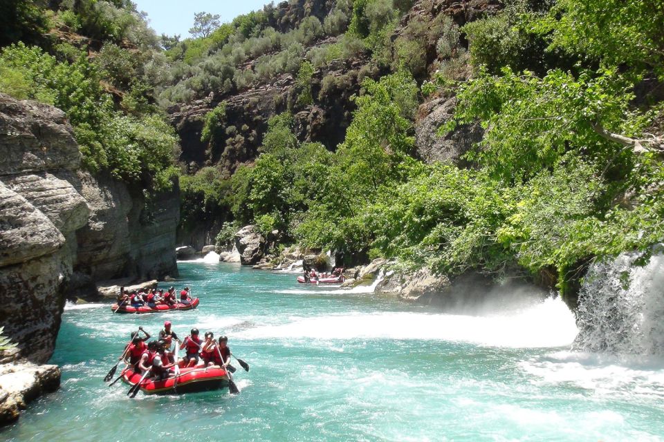 Koprulu Canyon Full-Day Rafting and Canyoning Tour - Inclusions and Exclusions