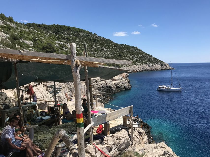 Korcula: Odysseus Cave Yacht Cruise With Lunch & Swim Stops - Itinerary and Activities