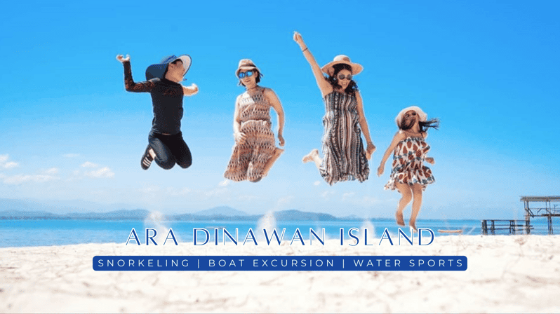 Kota Kinabalu : Snorkeling at Ara Dinawan Private Island - Key Points