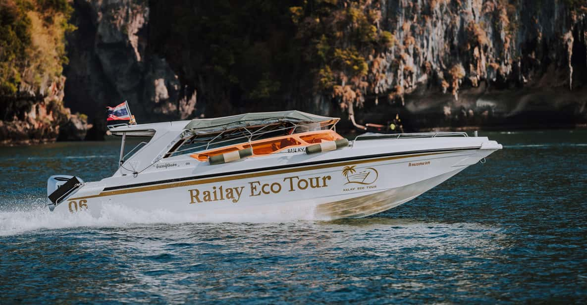 Krabi: 4 Islands Private Luxury Speed Boat Tour - Itinerary Highlights