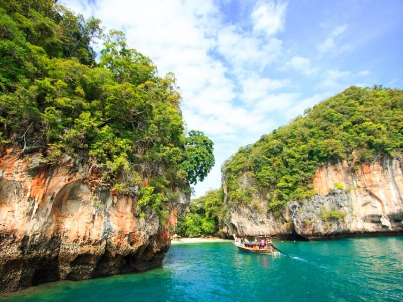 Krabi: Private Long-Tail Boat Tour to Hong Islands - Itinerary Highlights