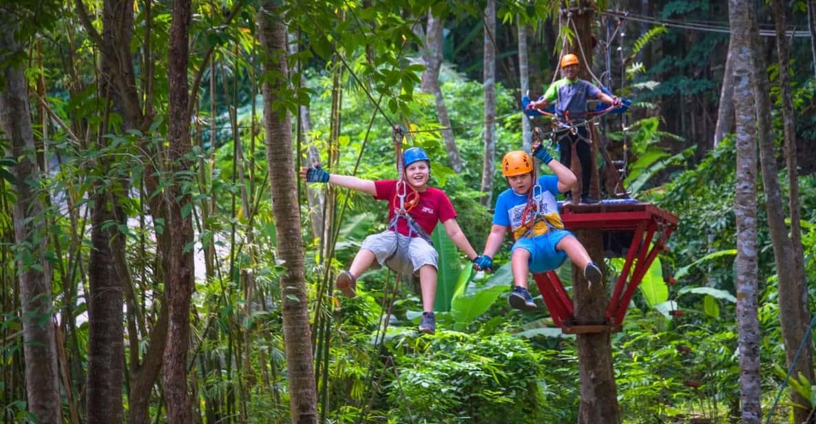 Krabi: Ultimate Zipline Games Challenge - Zipline Courses and Experiences