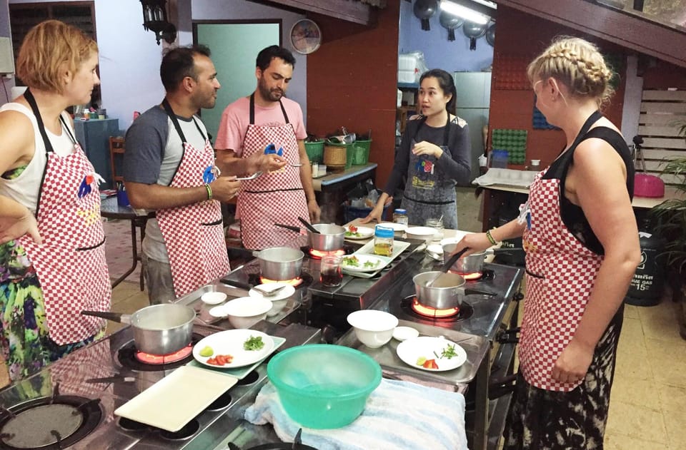 Krabi: Unveiling Thai Flavors by Night at Smart Cook School - Itinerary and Structure