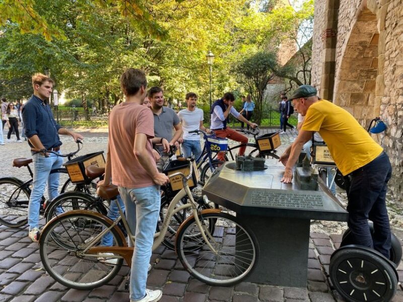 Krakow: 2h Kazimierz (Jewish Quarter) Bike Tour - Booking Information