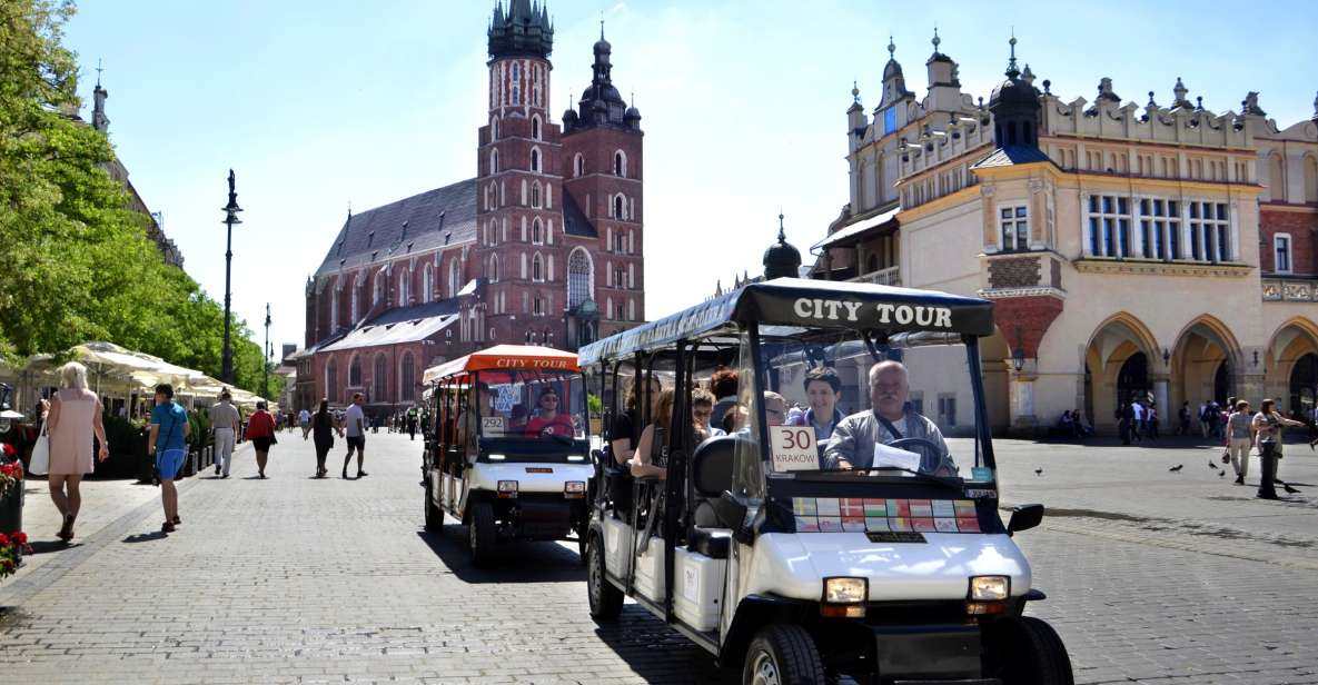 Krakow: Full Tour Regular 1.5h Guided City Tour by E-Cart - Meeting Point Details