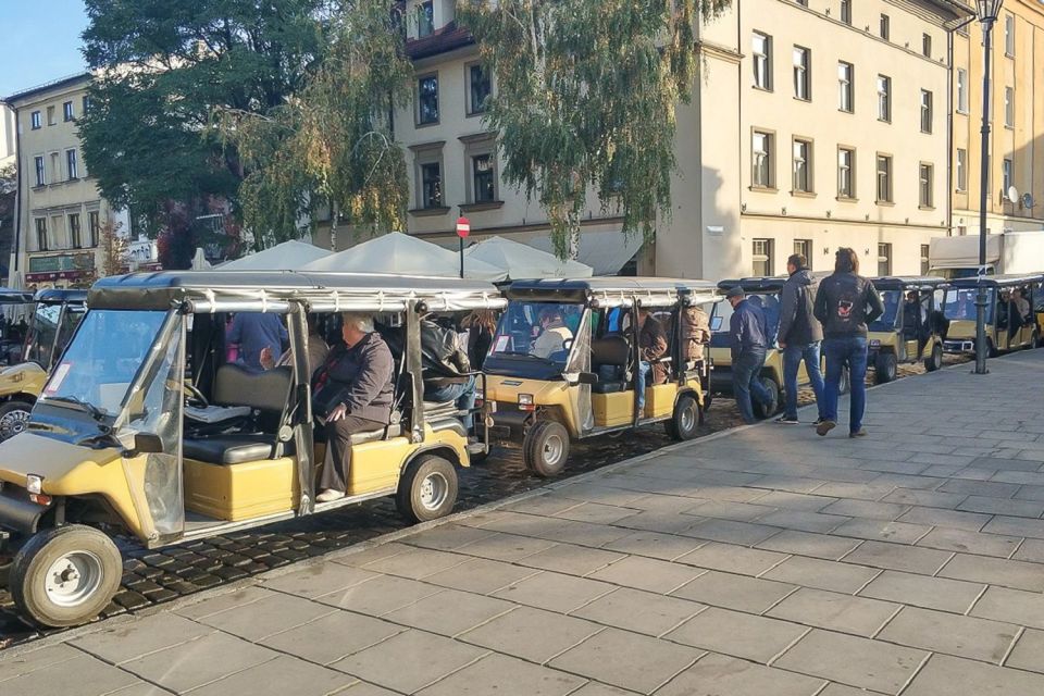 Krakow: Golf Cart Tour of Kazimierz & Former Jewish Ghetto - Tour Itinerary