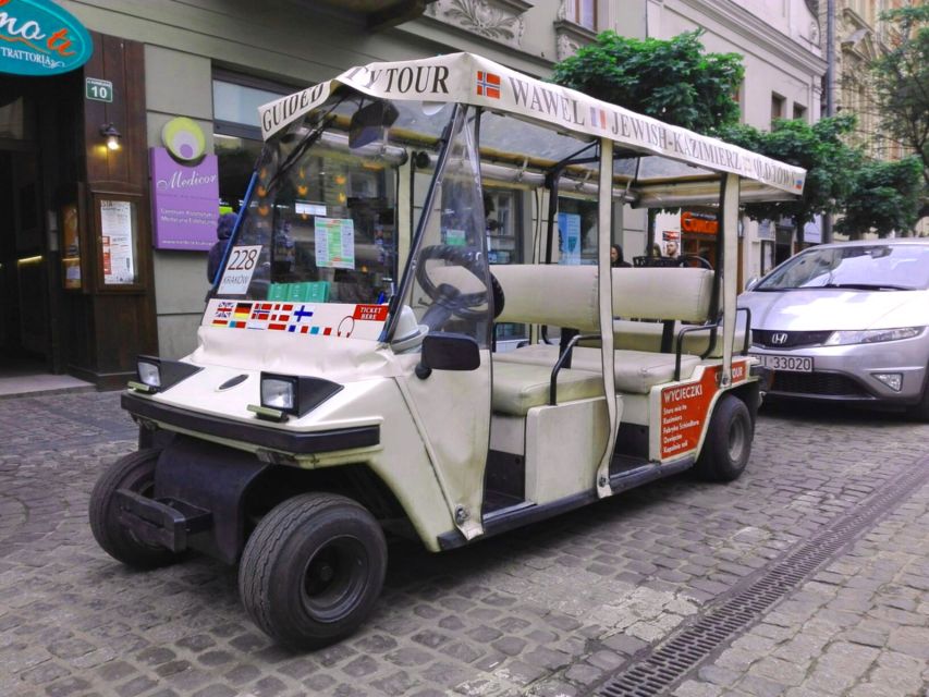 Krakow: Jewish Quarter and Schindler Factory by Golf Car - Experience Highlights