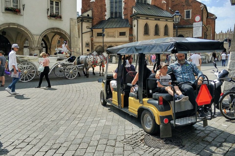 Krakow: Old Town by Golf Cart, Wawel, & Wieliczka Salt Mine - Itinerary Highlights