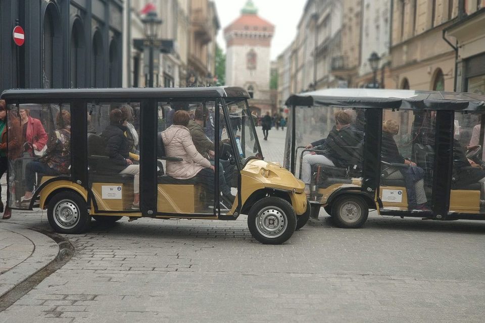 Krakow: Old Town, Ghetto, and Kazimierz Golf Cart Tour - Unique Tour Experience