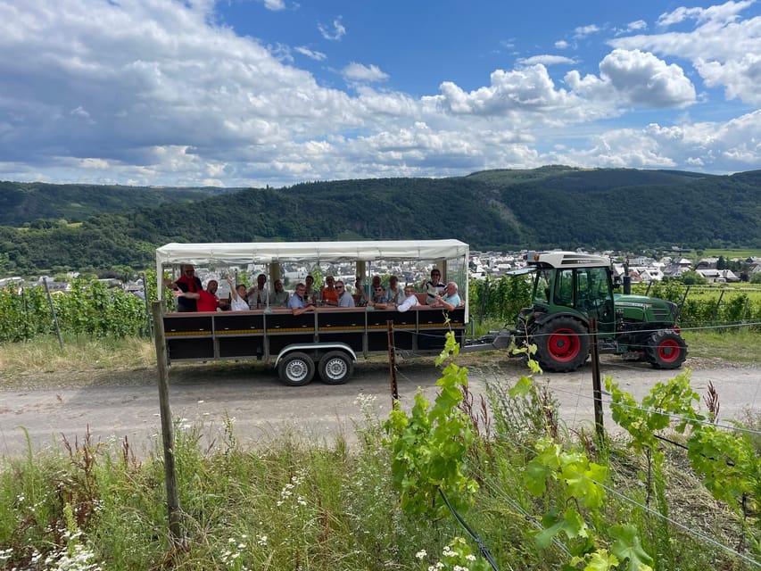 Kröv, Mosel: WAGON RIDE Through the Vineyards With Wine Tasting - Pricing and Availability