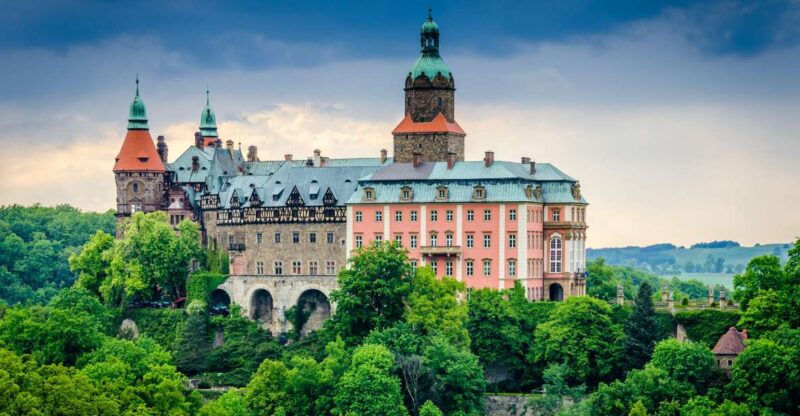 Książ Castle and Church of Peace in Świdnica - Książ Castle History