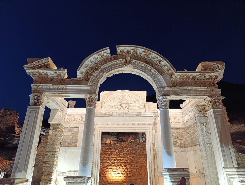 Kusadasi: Magical Private Ephesus Night Tour - Itinerary Highlights