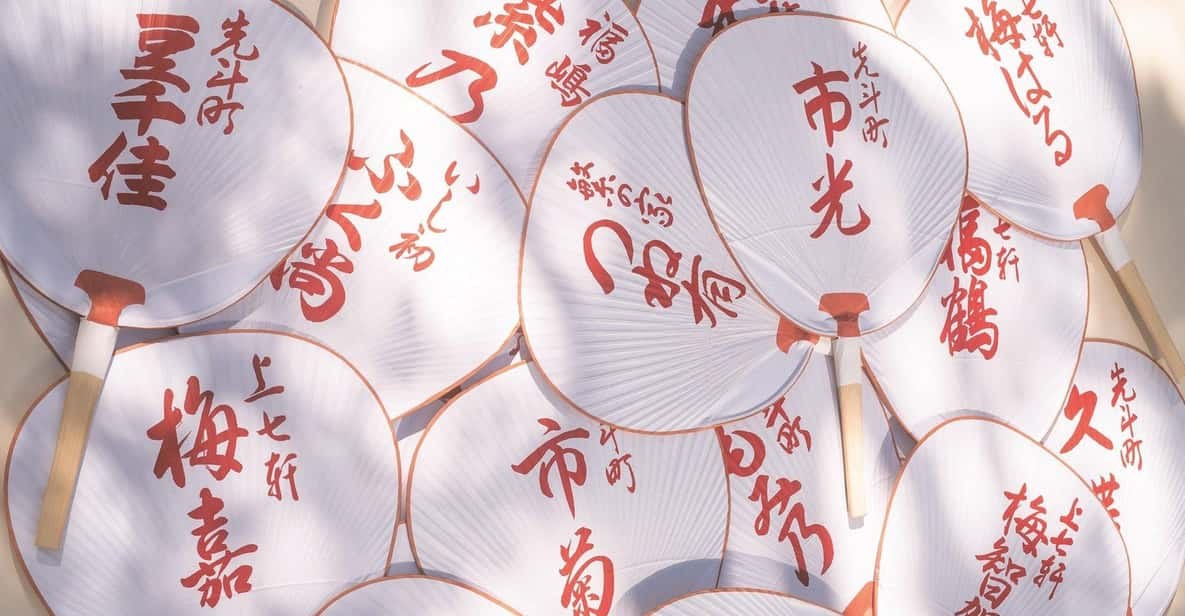 Kyoto:Explore & Create Your Own Traditional KYOMARU UCHIWA - Course Itinerary