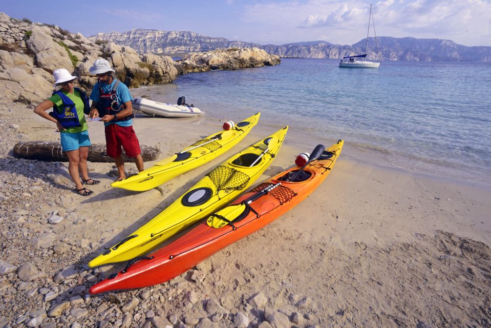 La Ciotat: Calanques National Park Guided Kayak Tour - Detailed Itinerary