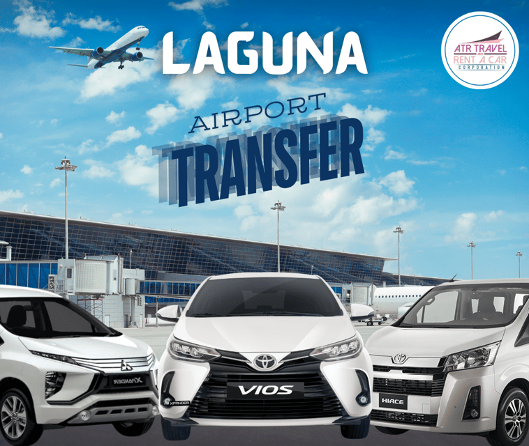 LAGUNA PROVINCE TO MANILA AIRPORT TRANSFERS | SEDAN - Transfer Types and Pricing