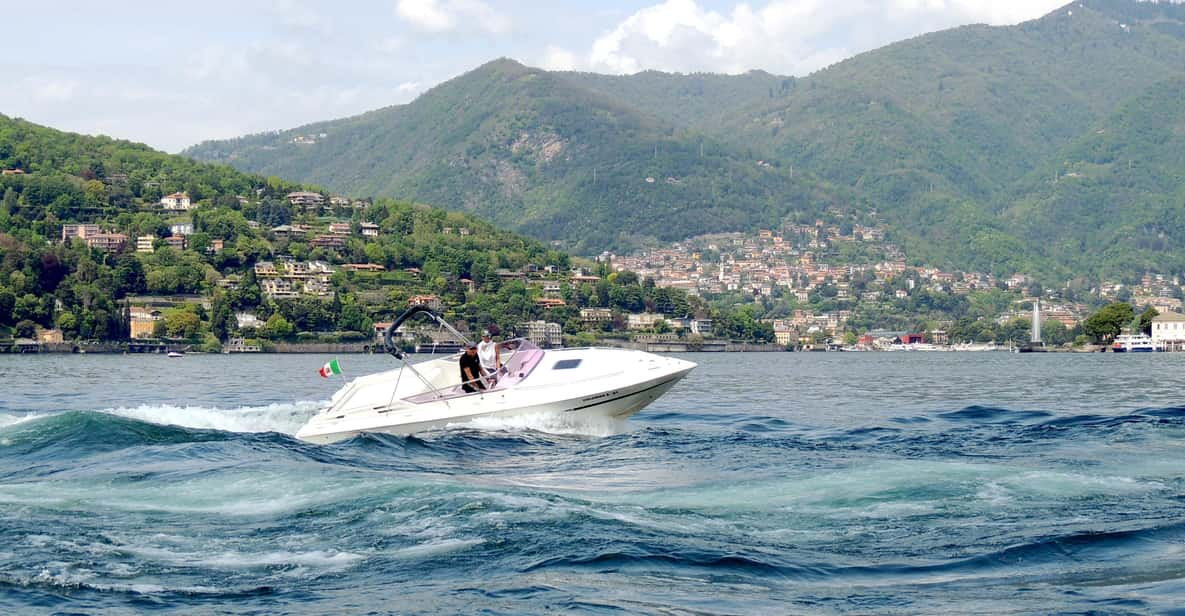 Lake Como: 2h Adventure & Private Boat Tour - Itinerary and Key Stops