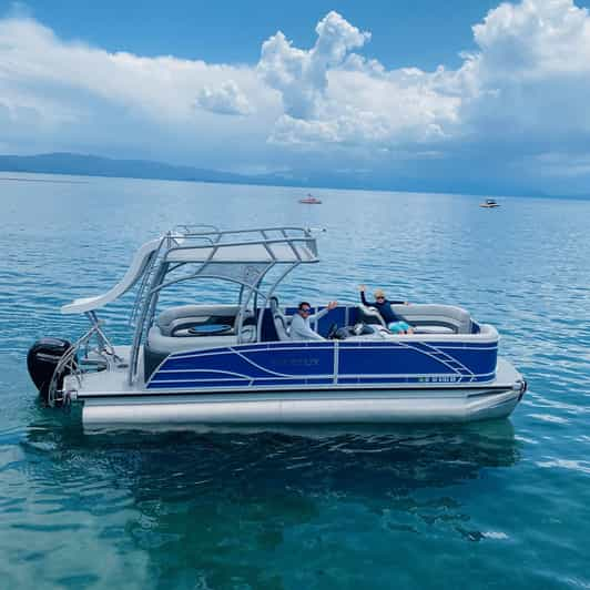 Lake Tahoe: Luxury Pontoon Boat Rental With Water Slide - Customizable Experience Options