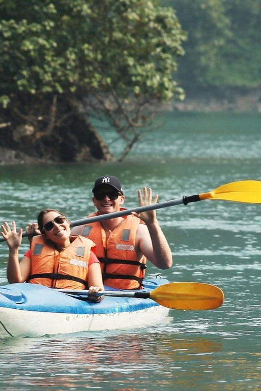 Lan Ha Bay Luxury Day Cruise: Kayak, Water Slides, Jacuzzi - Itinerary Highlights