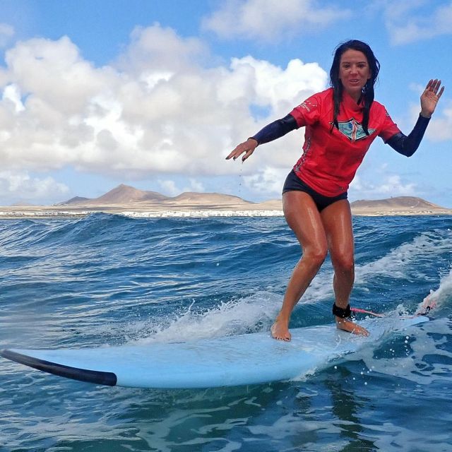 Lanzarote: Longboard Surf Lesson on Famara Beach for All Levels - Learning to Surf on Longboards