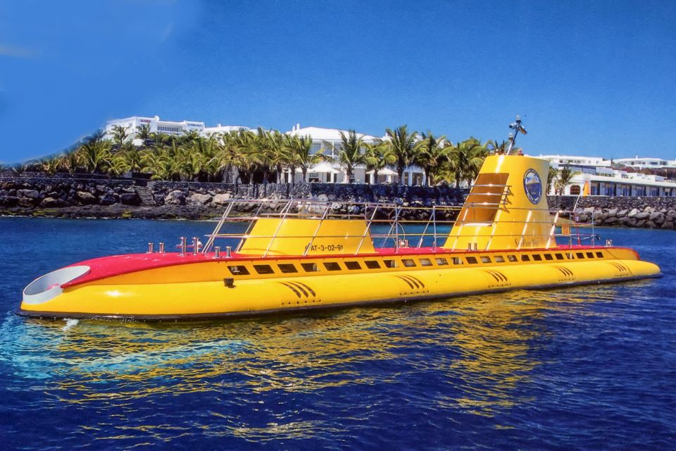 Lanzarote: Real Submarine Dive With Hotel Pickup - Booking and Pricing