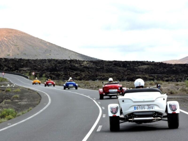 Lanzarote: Three Wheeler Trike Tour for Three People - Experience Highlights