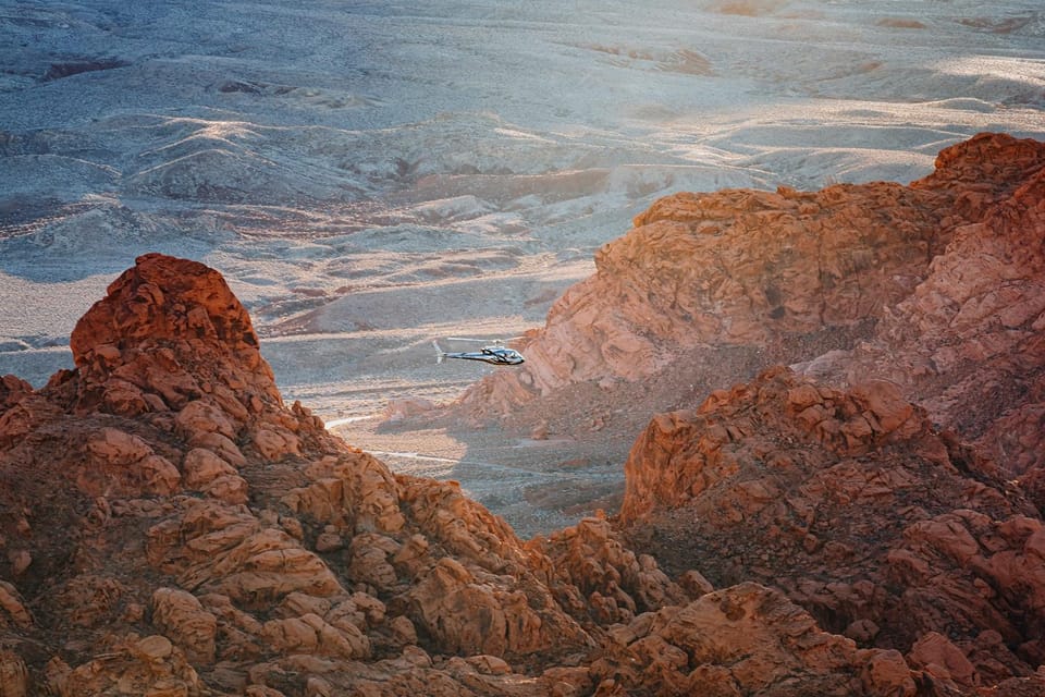 Las Vegas: Grand Canyon Heli Tour and Valley of Fire Landing - Itinerary Highlights