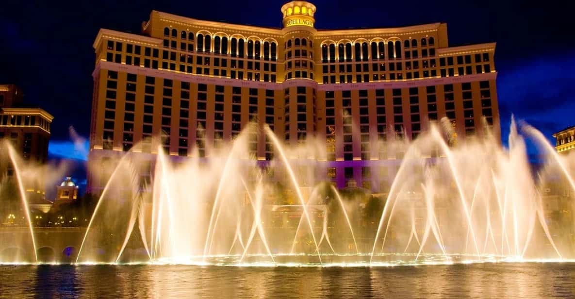 Las Vegas: Night City Tour With Hotel Pickup - Experience Features