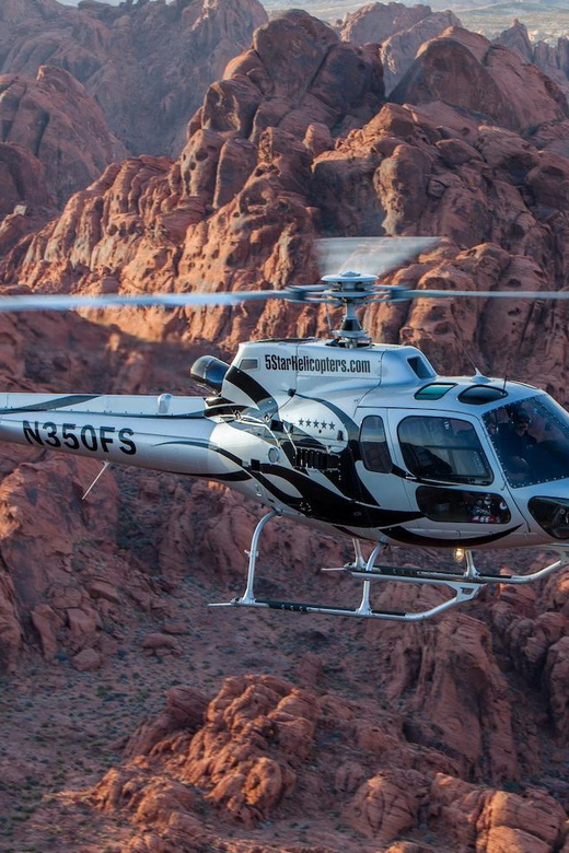 Las Vegas: Valley of Fire Helicopter With Champagne Landing - Itinerary Details