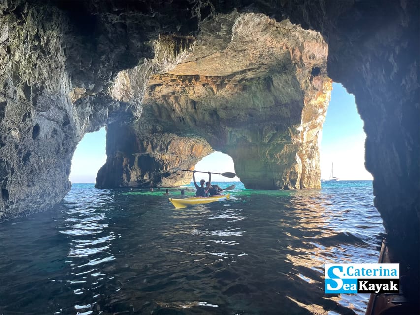 Leuca Kayak Tour With Swimming Stop and Speleo-Trek in Cave - Explore Hidden Caves