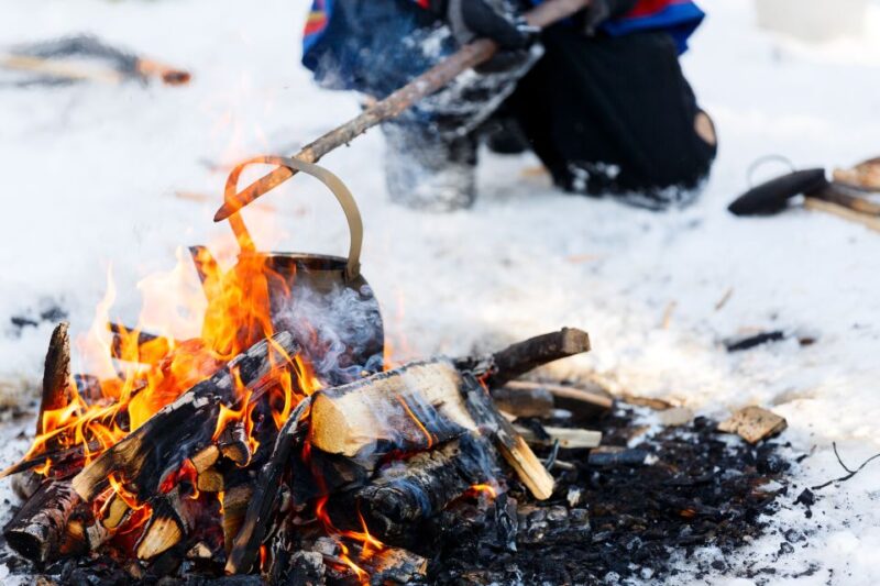 Levi: Ice Fishing by Snowmobile - Highlights of the Adventure