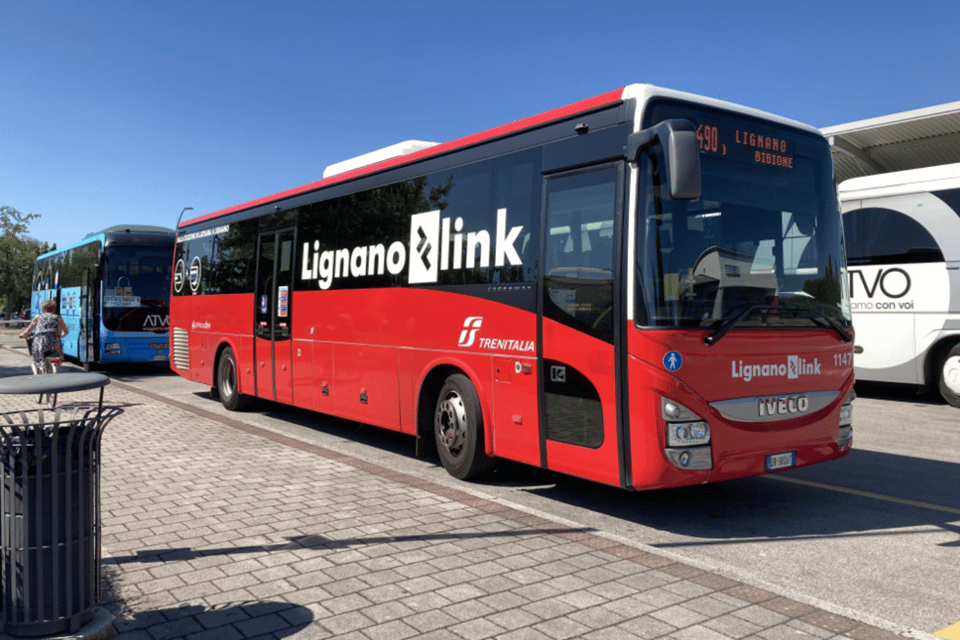 Lignano: 2-In-1 Train & Bus Ticket From/To Trieste - Explore the Promenades