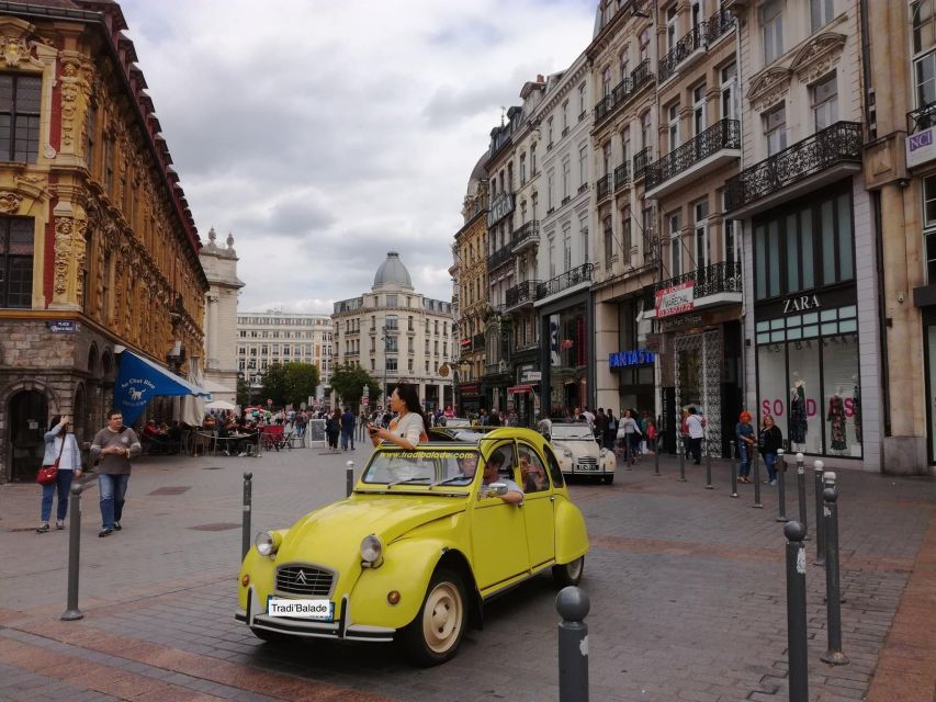 Lille Driving Tour by Convertible Citroen 2CV - Pricing and Reservations