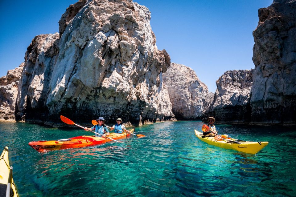 Lindos: Sea Kayaking & Acropolis of Lindos Tour With Lunch - Itinerary Highlights