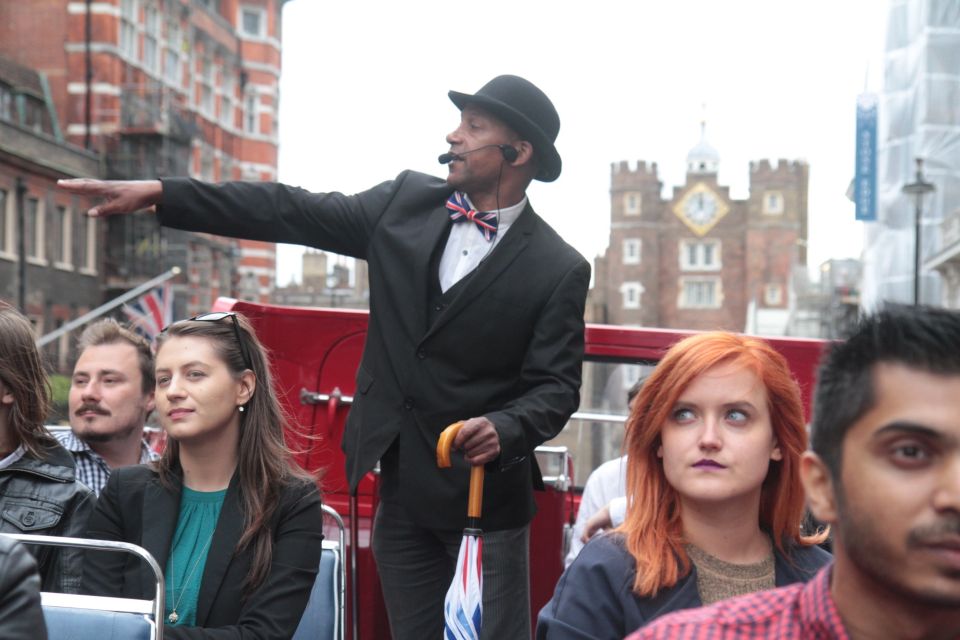 London: Open-Top Vintage Bus Tour With Tour Guide - Tour Features and Amenities