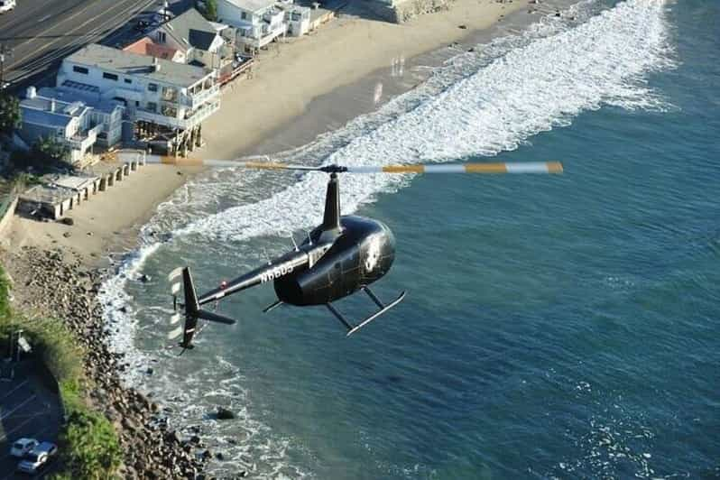 Long Beach: Private LA Coast Surf and Turf Helicopter Tour - Booking Information