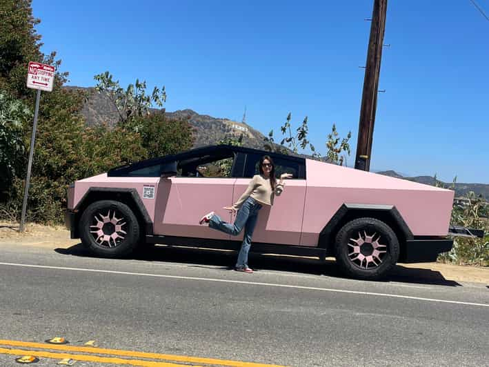 Los Angeles: 30-Minute Hollywood Sign Tesla Cyber Truck Tour - Highlights of the Tour